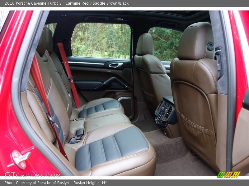 Rear Seat of 2016 Cayenne Turbo S