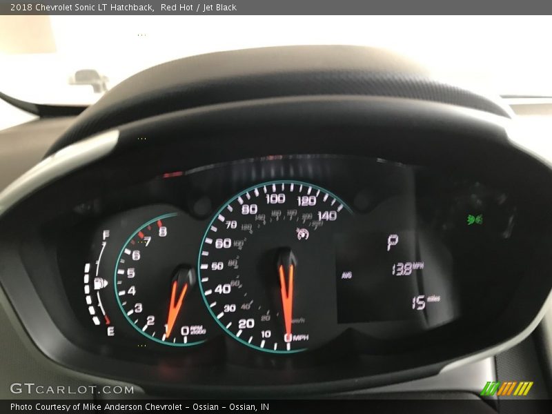  2018 Sonic LT Hatchback LT Hatchback Gauges