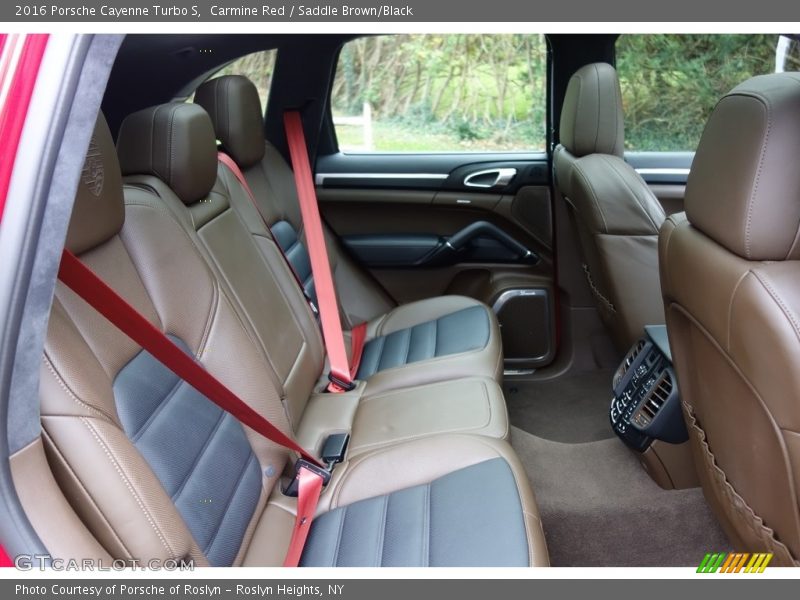 Rear Seat of 2016 Cayenne Turbo S