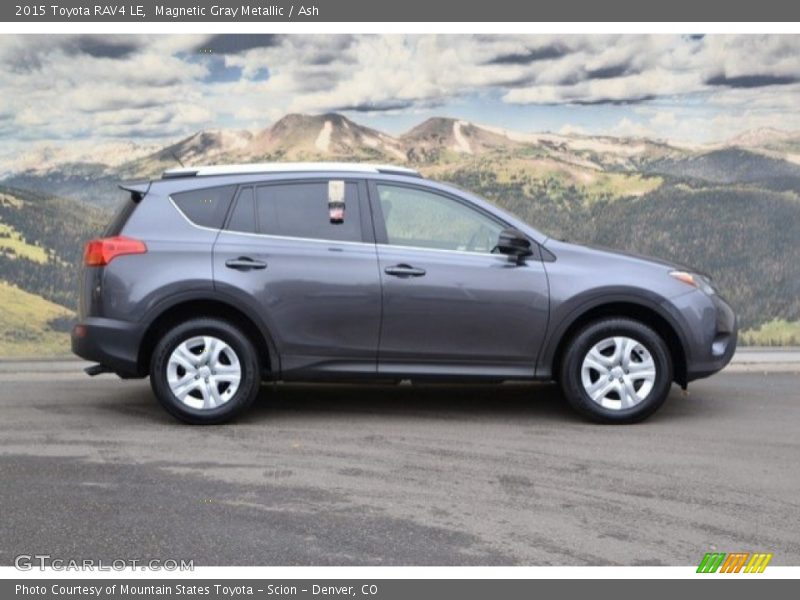 Magnetic Gray Metallic / Ash 2015 Toyota RAV4 LE
