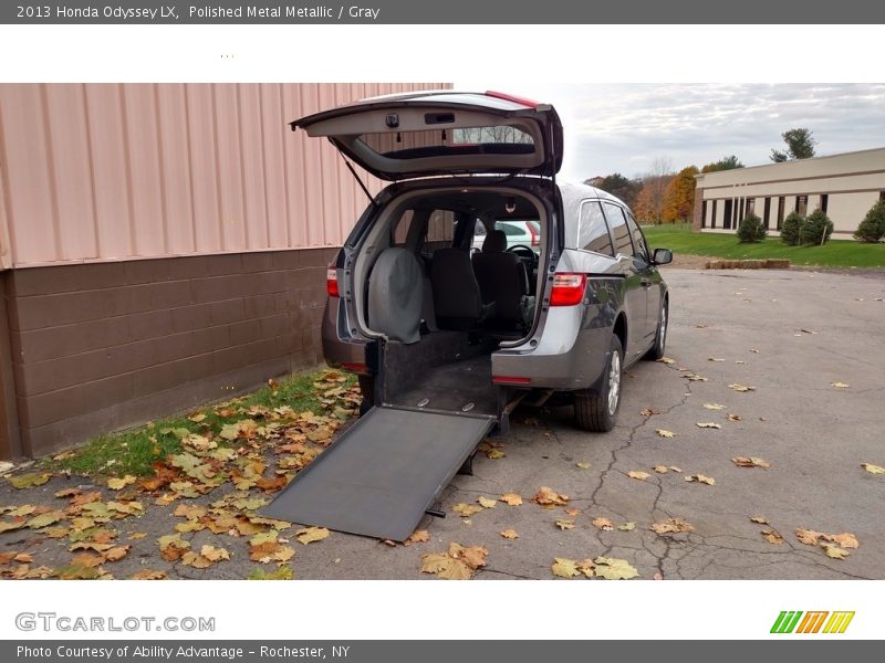 Polished Metal Metallic / Gray 2013 Honda Odyssey LX