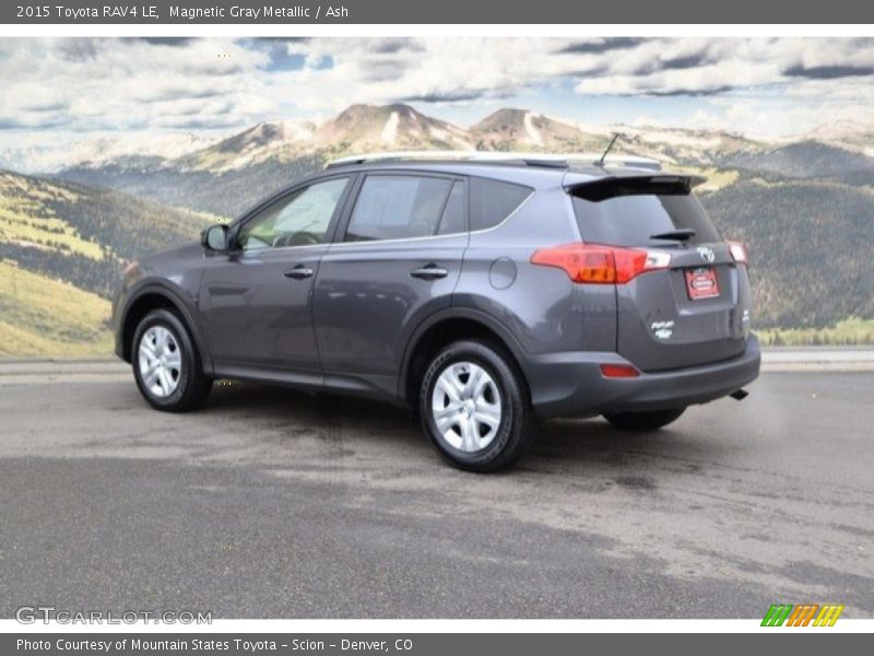 Magnetic Gray Metallic / Ash 2015 Toyota RAV4 LE