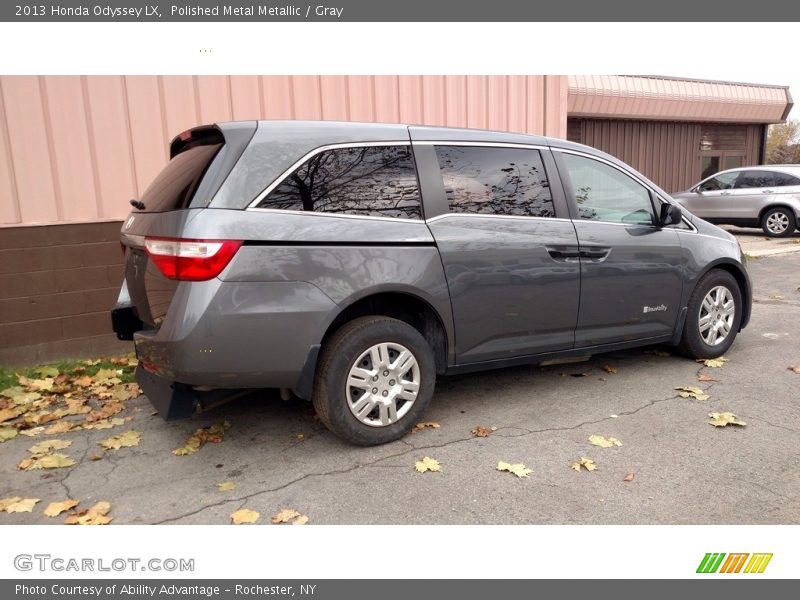 Polished Metal Metallic / Gray 2013 Honda Odyssey LX