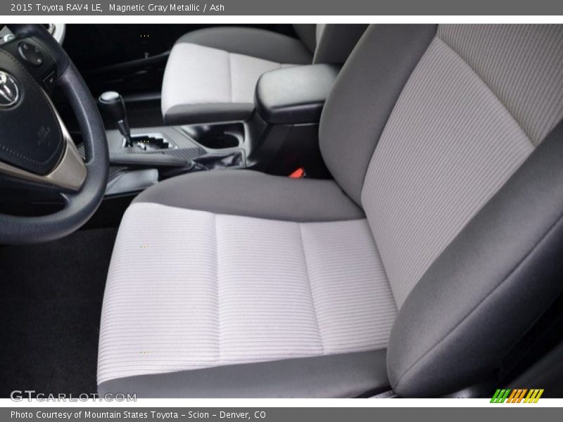 Magnetic Gray Metallic / Ash 2015 Toyota RAV4 LE