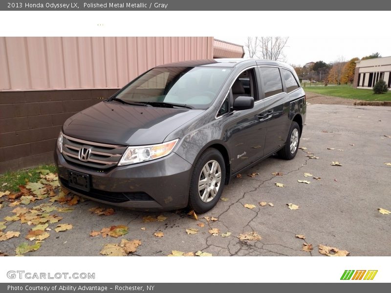 Polished Metal Metallic / Gray 2013 Honda Odyssey LX