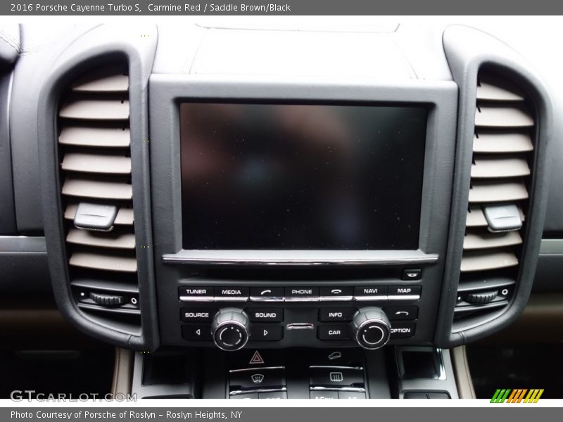 Controls of 2016 Cayenne Turbo S