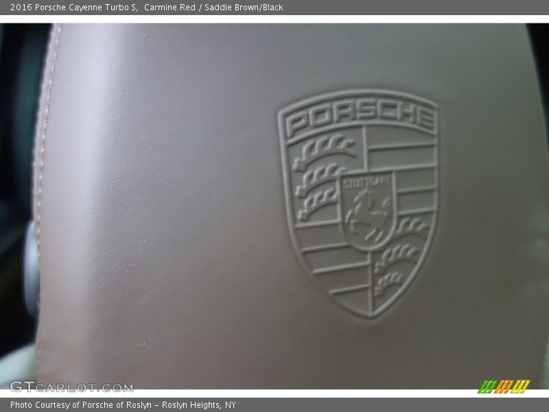 Carmine Red / Saddle Brown/Black 2016 Porsche Cayenne Turbo S