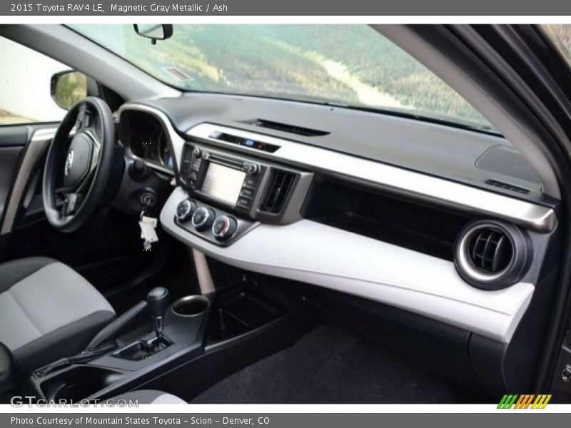 Magnetic Gray Metallic / Ash 2015 Toyota RAV4 LE