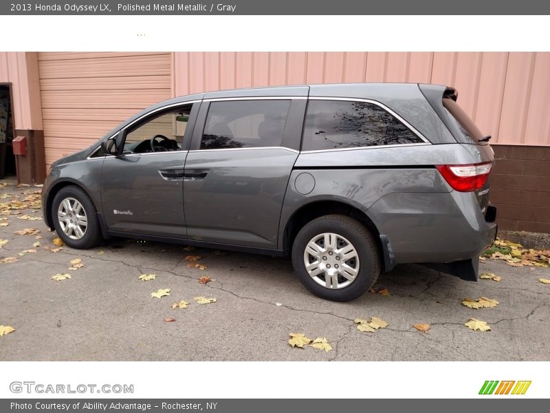 Polished Metal Metallic / Gray 2013 Honda Odyssey LX