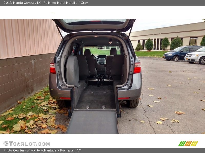 Polished Metal Metallic / Gray 2013 Honda Odyssey LX