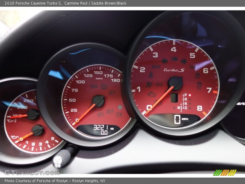  2016 Cayenne Turbo S Turbo S Gauges