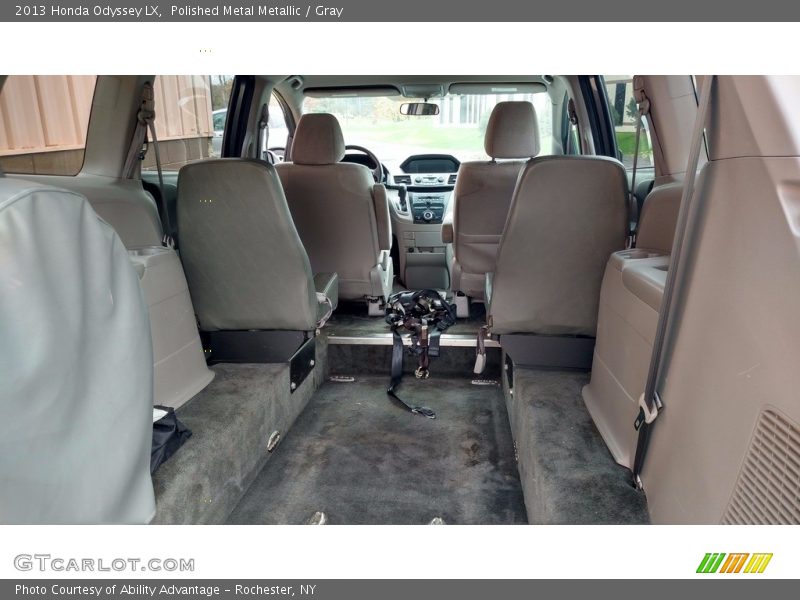 Polished Metal Metallic / Gray 2013 Honda Odyssey LX