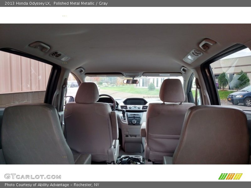 Polished Metal Metallic / Gray 2013 Honda Odyssey LX