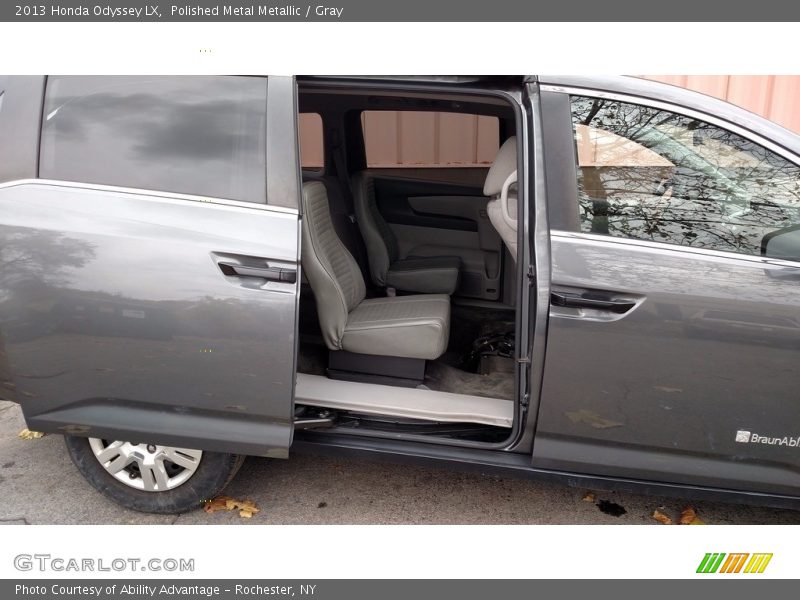 Polished Metal Metallic / Gray 2013 Honda Odyssey LX