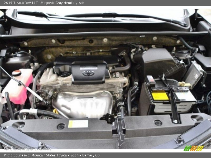 Magnetic Gray Metallic / Ash 2015 Toyota RAV4 LE