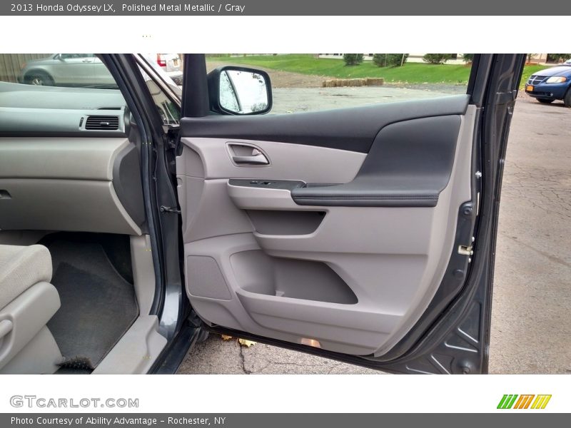 Polished Metal Metallic / Gray 2013 Honda Odyssey LX