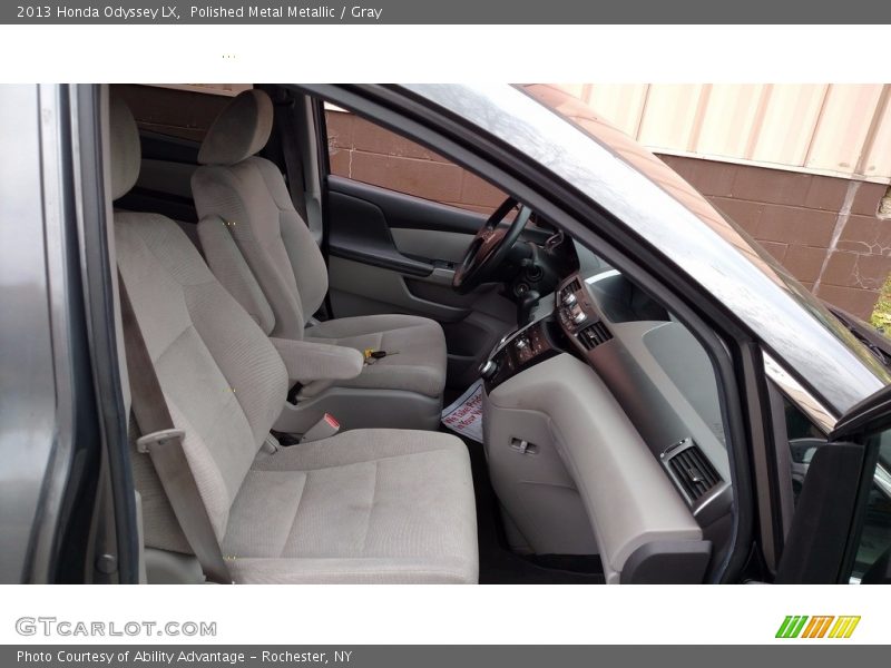 Polished Metal Metallic / Gray 2013 Honda Odyssey LX