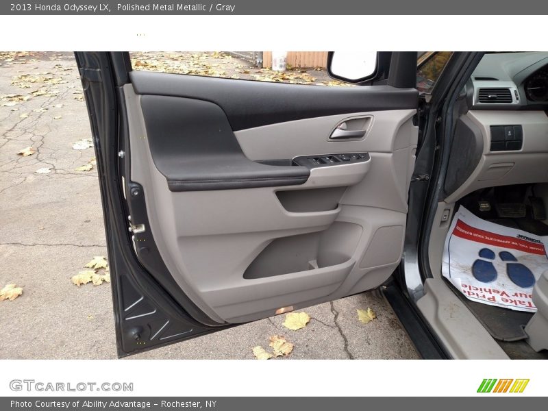 Polished Metal Metallic / Gray 2013 Honda Odyssey LX