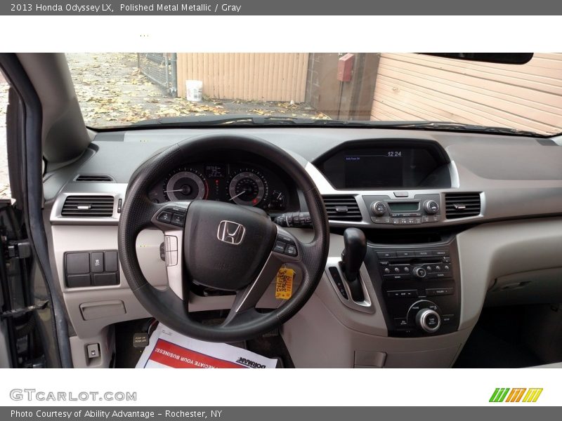 Polished Metal Metallic / Gray 2013 Honda Odyssey LX