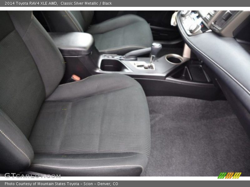 Classic Silver Metallic / Black 2014 Toyota RAV4 XLE AWD