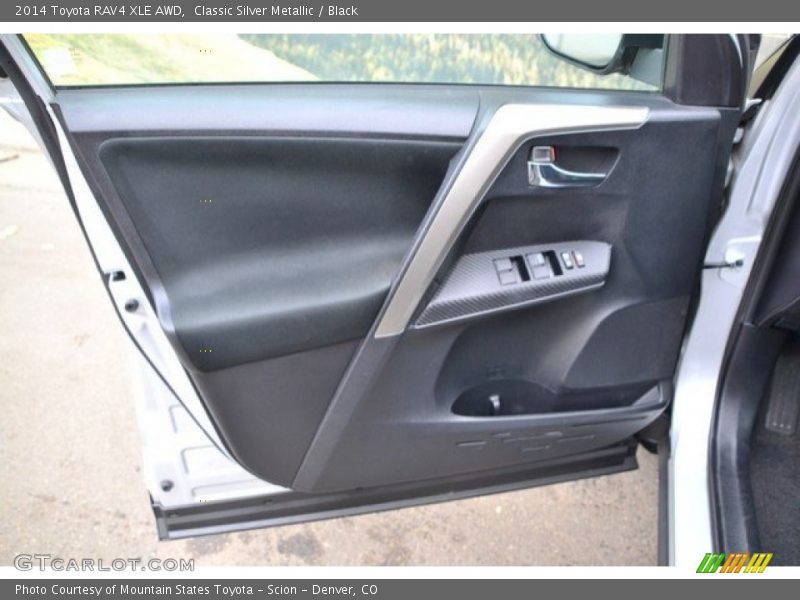 Classic Silver Metallic / Black 2014 Toyota RAV4 XLE AWD