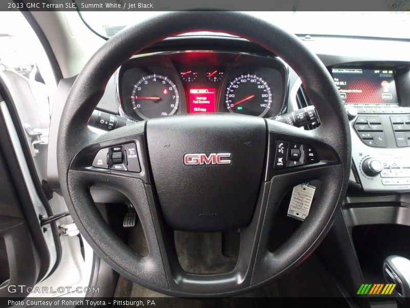 Summit White / Jet Black 2013 GMC Terrain SLE
