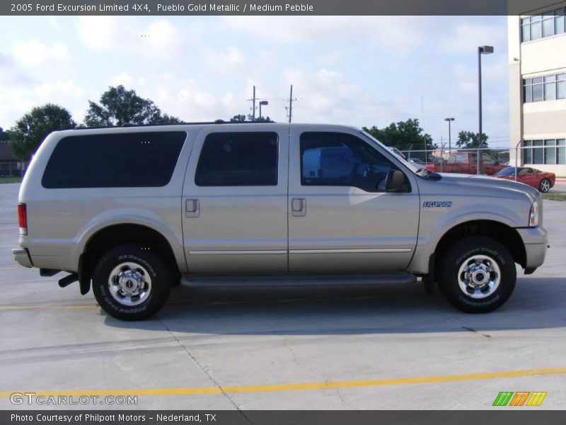 Pueblo Gold Metallic / Medium Pebble 2005 Ford Excursion Limited 4X4