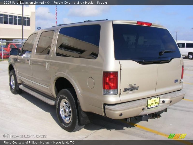 Pueblo Gold Metallic / Medium Pebble 2005 Ford Excursion Limited 4X4