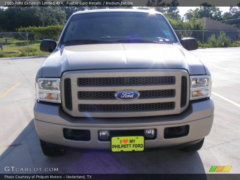 Pueblo Gold Metallic / Medium Pebble 2005 Ford Excursion Limited 4X4