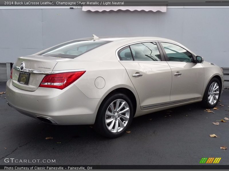 Champagne Silver Metallic / Light Neutral 2014 Buick LaCrosse Leather