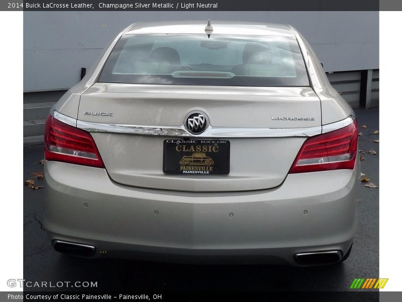 Champagne Silver Metallic / Light Neutral 2014 Buick LaCrosse Leather