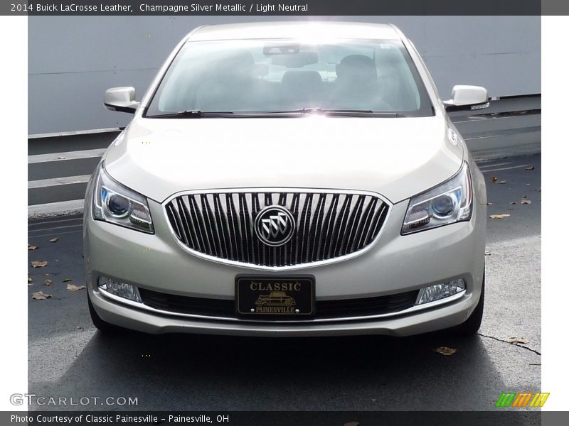 Champagne Silver Metallic / Light Neutral 2014 Buick LaCrosse Leather