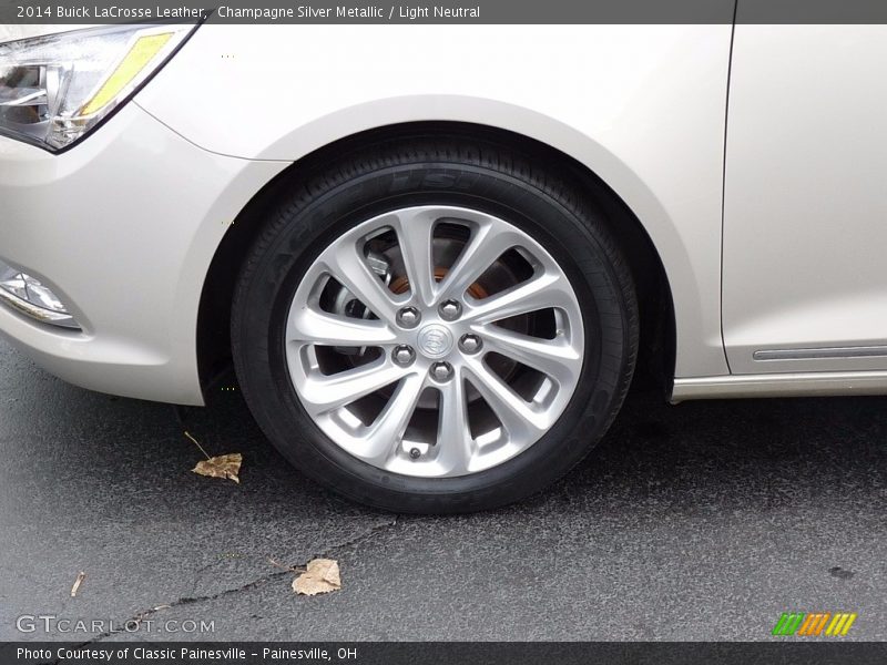 Champagne Silver Metallic / Light Neutral 2014 Buick LaCrosse Leather