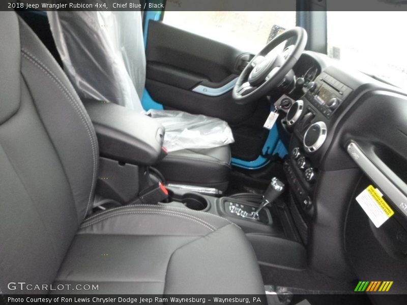Chief Blue / Black 2018 Jeep Wrangler Rubicon 4x4