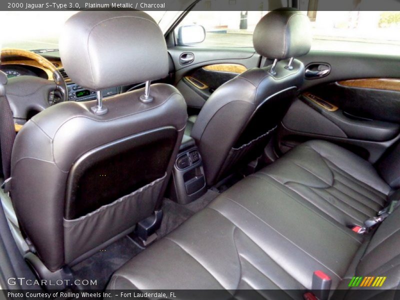 Platinum Metallic / Charcoal 2000 Jaguar S-Type 3.0