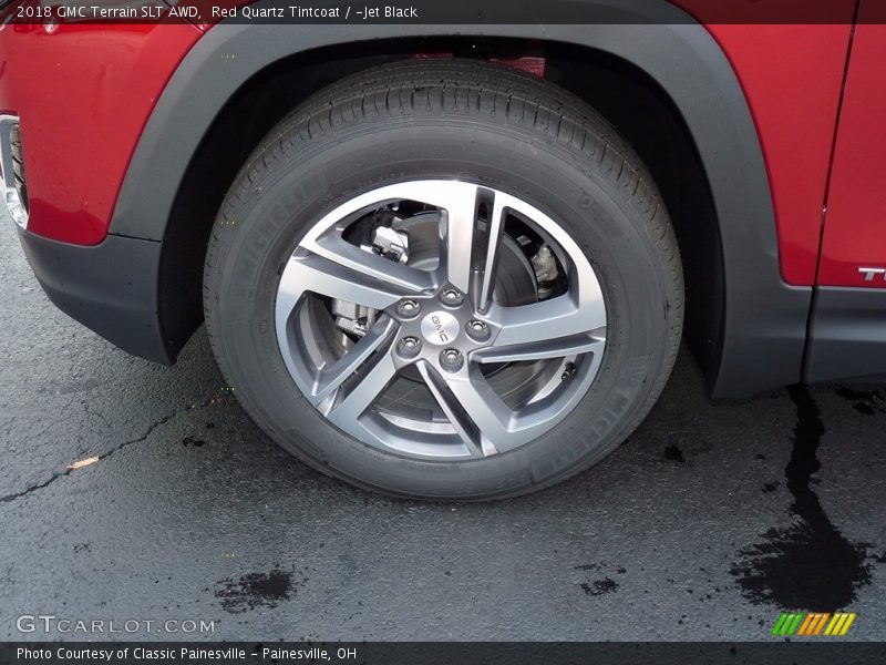 Red Quartz Tintcoat / ­Jet Black 2018 GMC Terrain SLT AWD