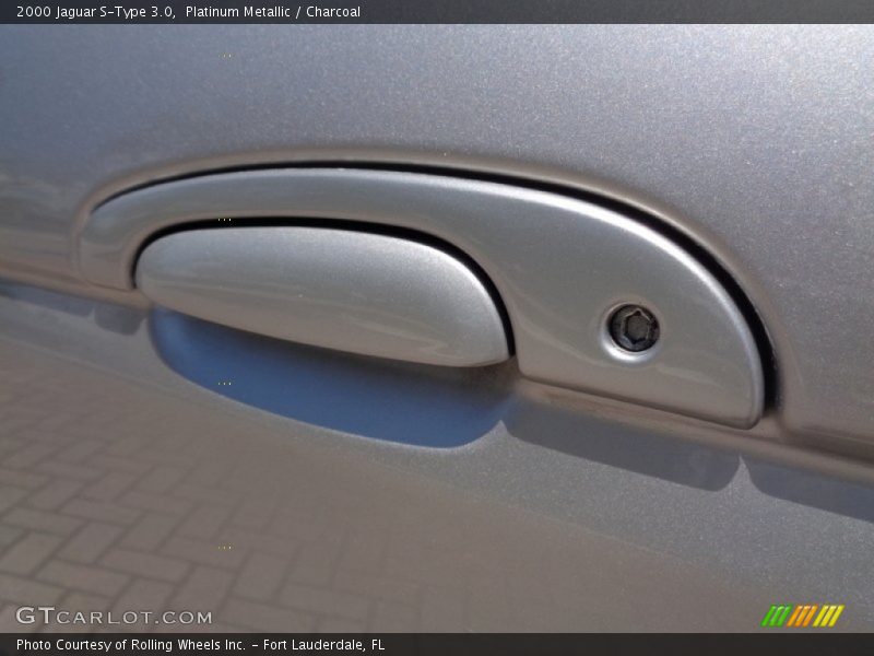 Platinum Metallic / Charcoal 2000 Jaguar S-Type 3.0