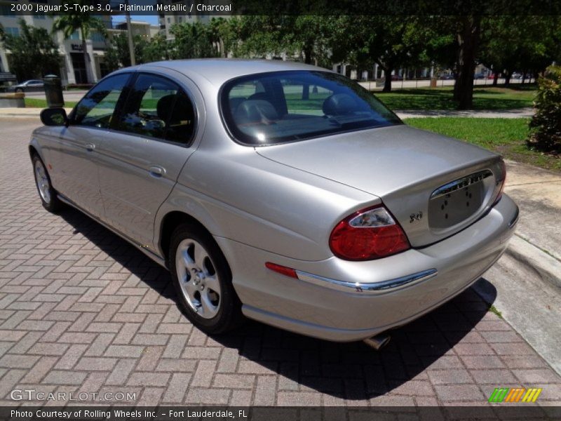 Platinum Metallic / Charcoal 2000 Jaguar S-Type 3.0