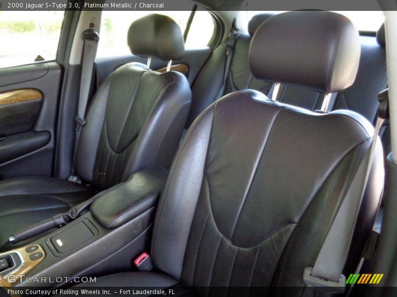 Platinum Metallic / Charcoal 2000 Jaguar S-Type 3.0