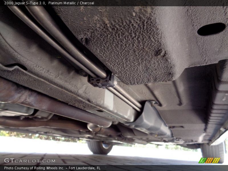 Platinum Metallic / Charcoal 2000 Jaguar S-Type 3.0