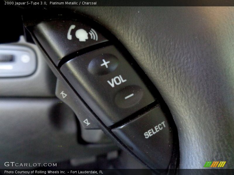 Platinum Metallic / Charcoal 2000 Jaguar S-Type 3.0