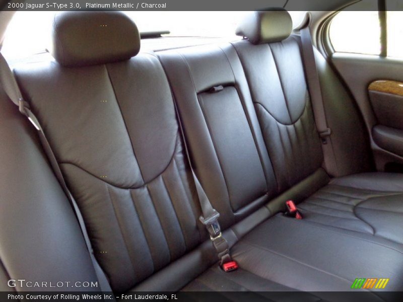 Platinum Metallic / Charcoal 2000 Jaguar S-Type 3.0