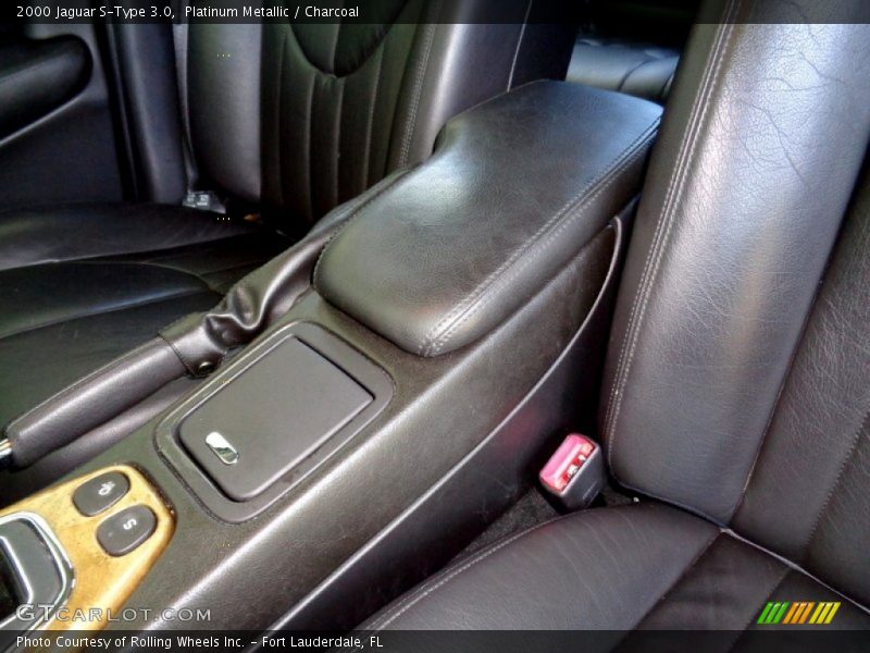 Platinum Metallic / Charcoal 2000 Jaguar S-Type 3.0