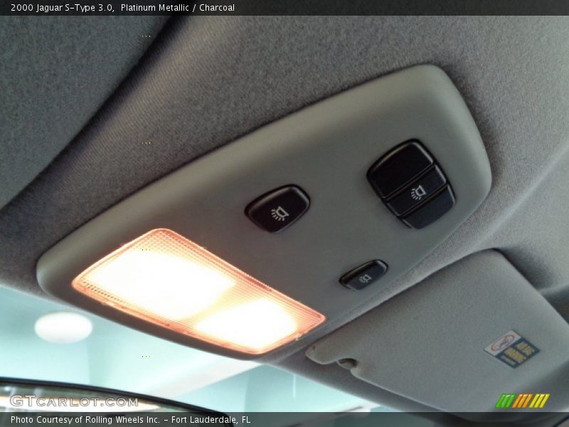 Platinum Metallic / Charcoal 2000 Jaguar S-Type 3.0