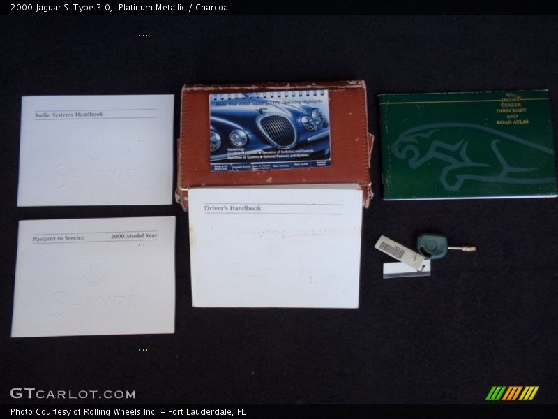 Platinum Metallic / Charcoal 2000 Jaguar S-Type 3.0