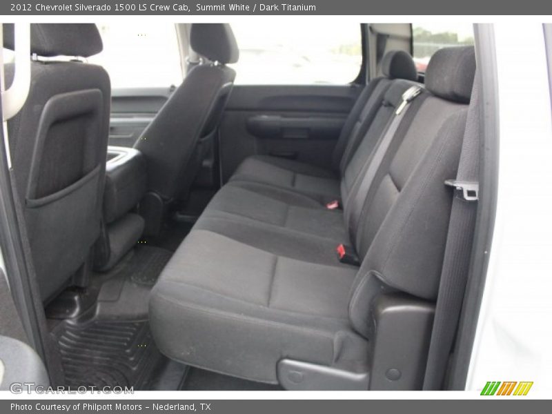 Summit White / Dark Titanium 2012 Chevrolet Silverado 1500 LS Crew Cab