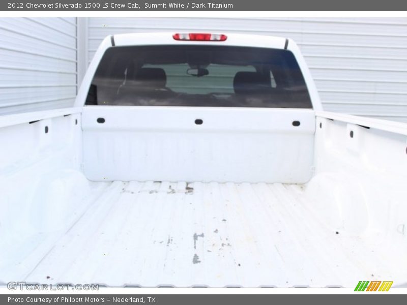 Summit White / Dark Titanium 2012 Chevrolet Silverado 1500 LS Crew Cab