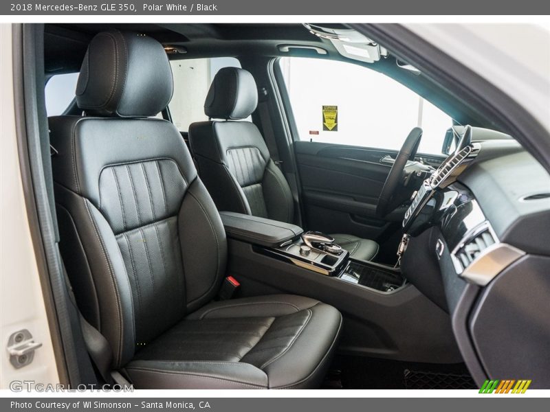 Polar White / Black 2018 Mercedes-Benz GLE 350