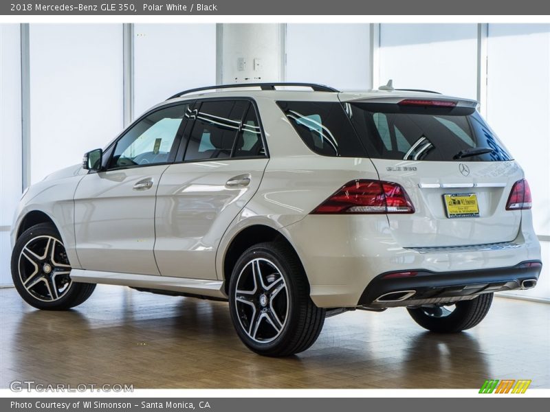 Polar White / Black 2018 Mercedes-Benz GLE 350