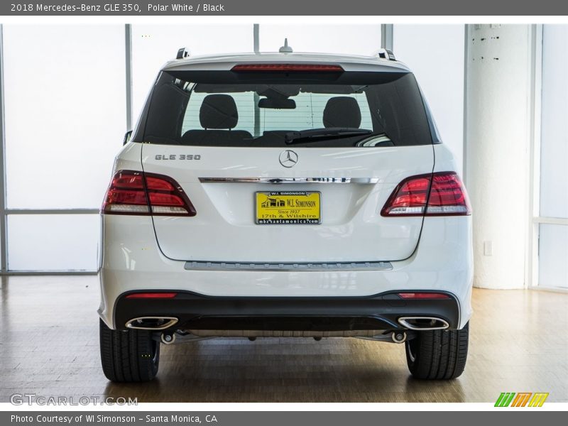 Polar White / Black 2018 Mercedes-Benz GLE 350